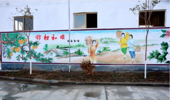 仙居乡镇文化墙 乡风文明焕发新活力