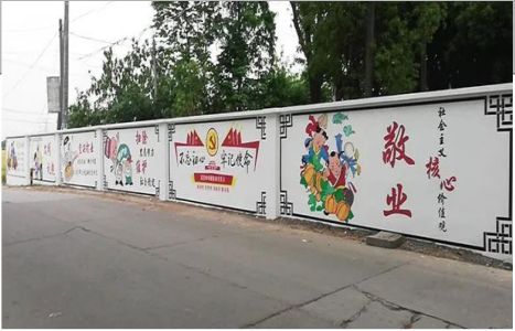 仙居手绘墙画在现实中主要有哪些应用？